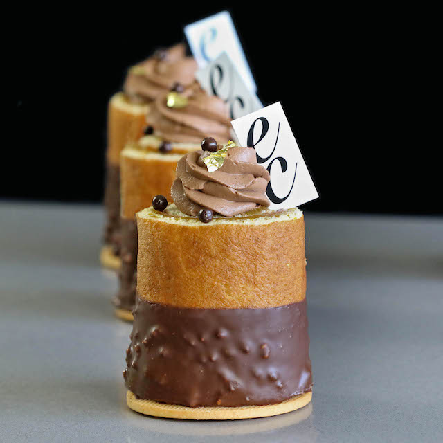 Roll Cakes de Chocolate y Mango-Pasión